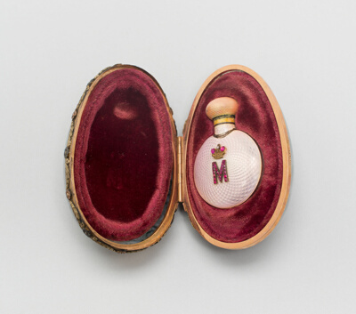 Miniature Easter Egg with Scent Bottle