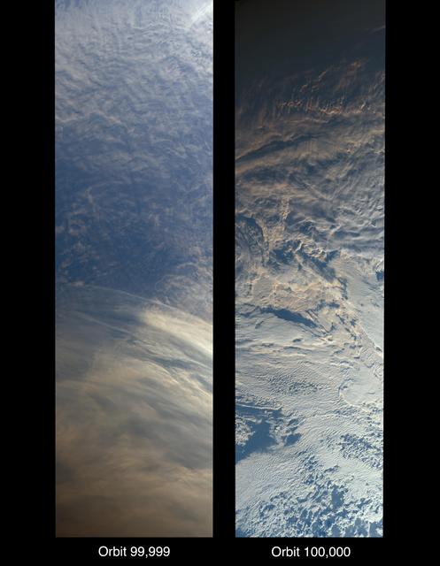 MISR Records the View as NASA's Terra Satellite Passes Its 100,000th Orbit
