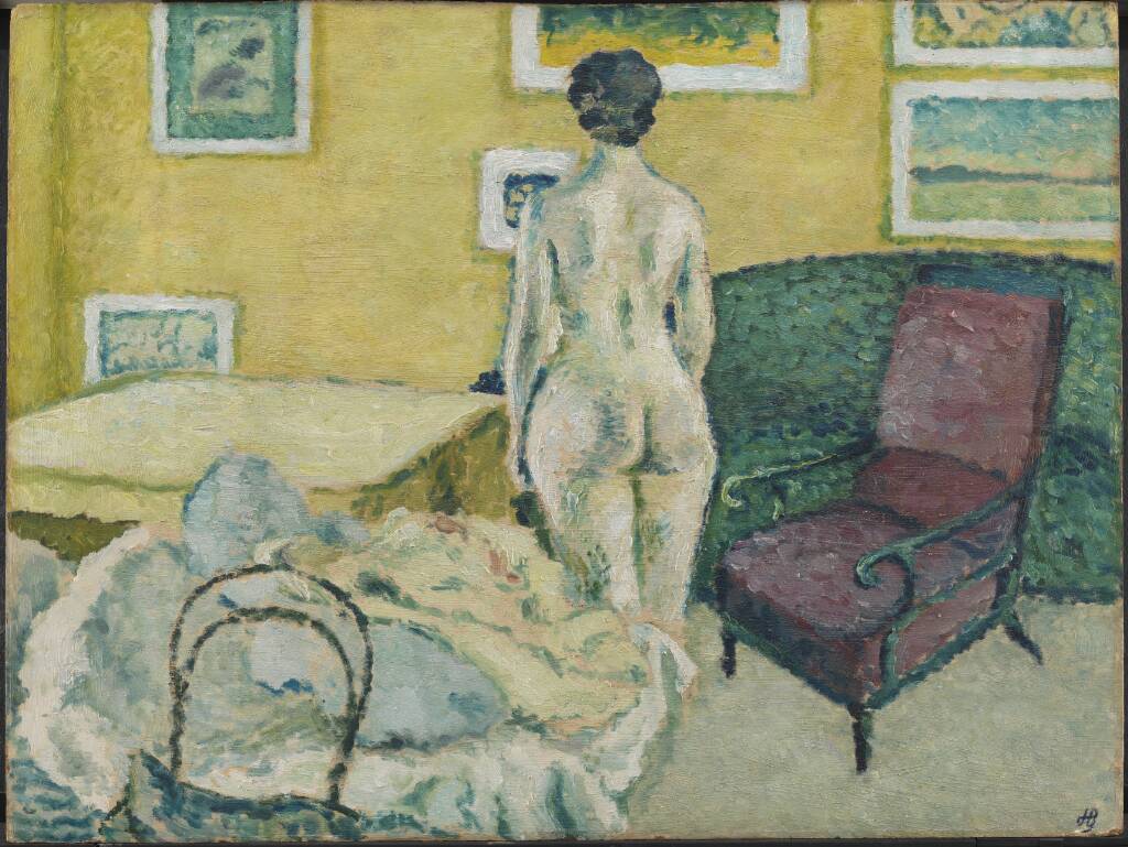 Modelfigur i interiør