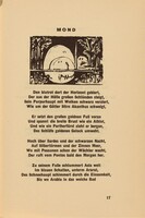 Mond (Moon) (headpiece, page 17) from Georg Heym: Umbra Vitae (Georg Heym: The Shadow of Life)