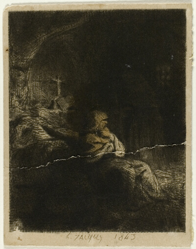 Monk at Prayer