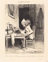 Monsieur Coquelet... partage son... déjeuner