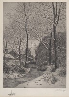 Moonlit Stroll in Winter