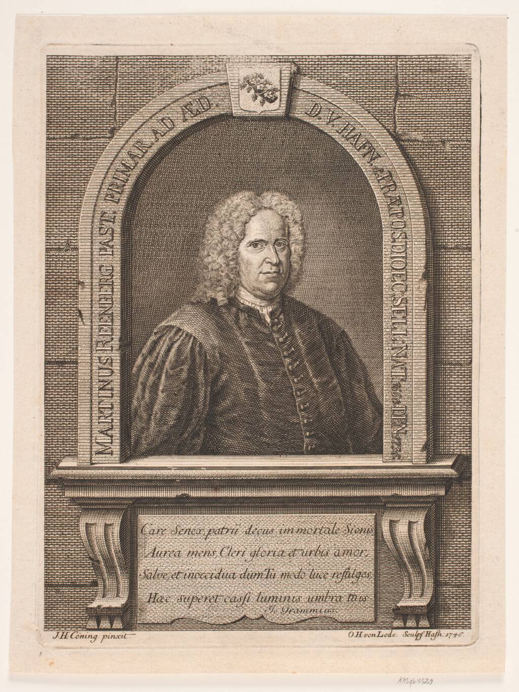 Morten Reenberg, Præst