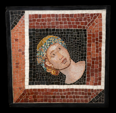 Mosaic Floor Panel Depicting a Personification of a Season