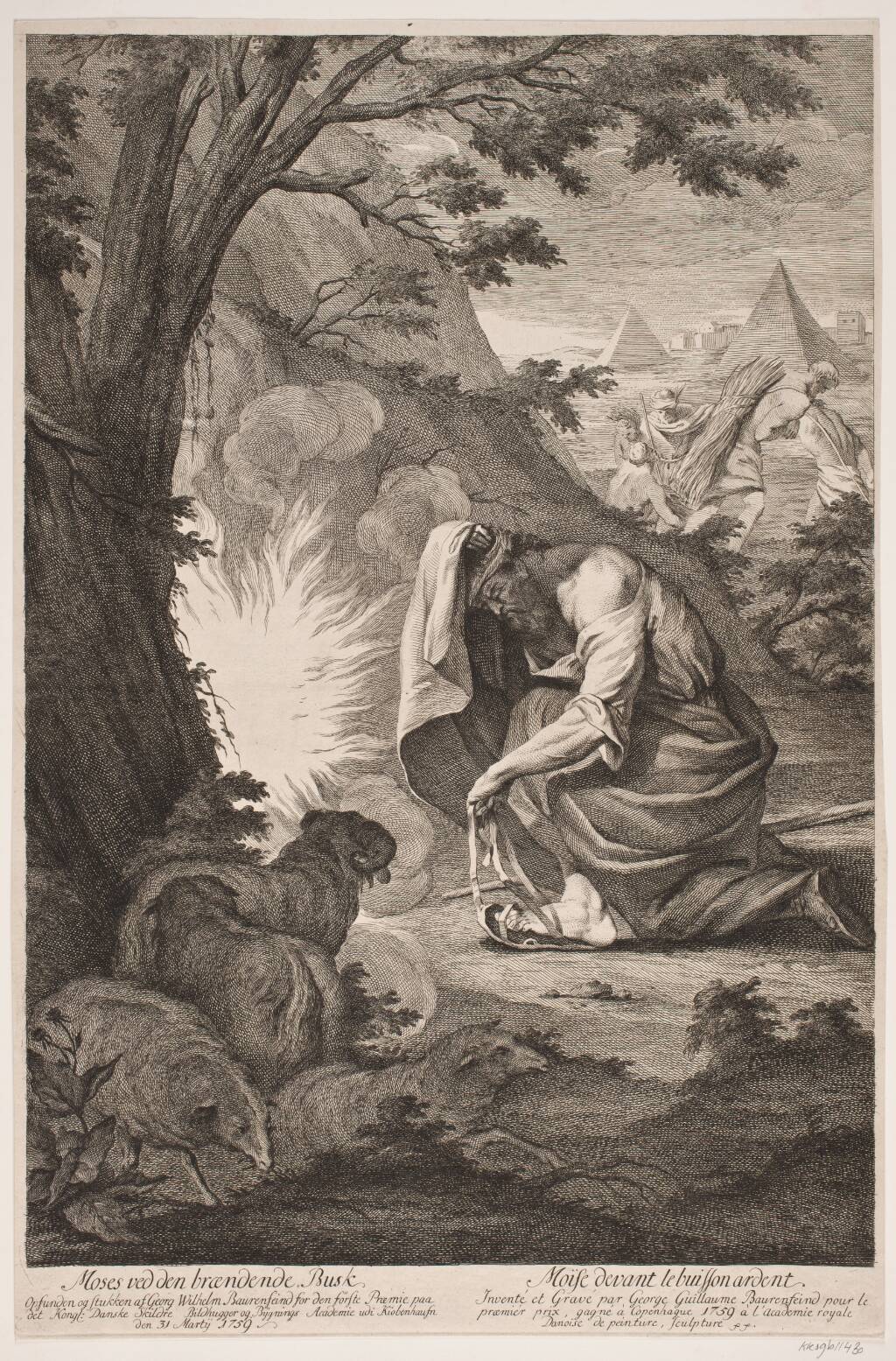 Moses ved den brændende tornebusk