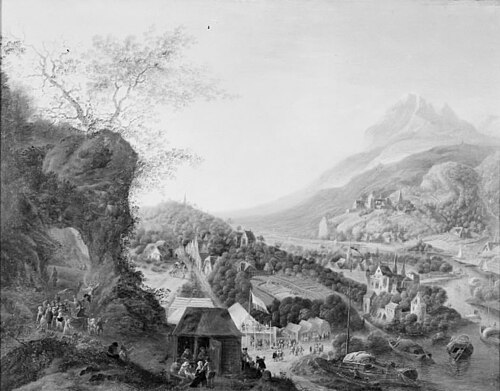Mountain Scenery with River