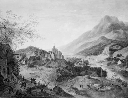 Mountain Scenery with River