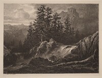 Mountain Waterfall