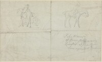 Mounted Horsemen [verso]