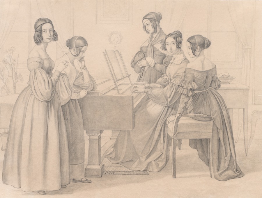 Musicale at the Prellers'