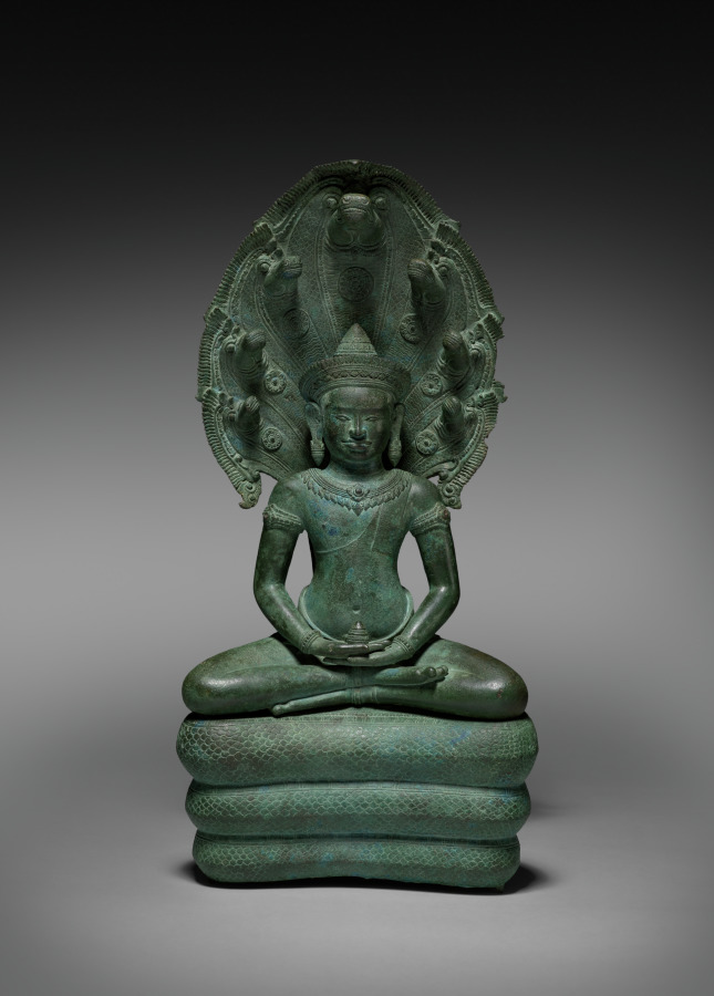 Naga-Enthroned Buddha