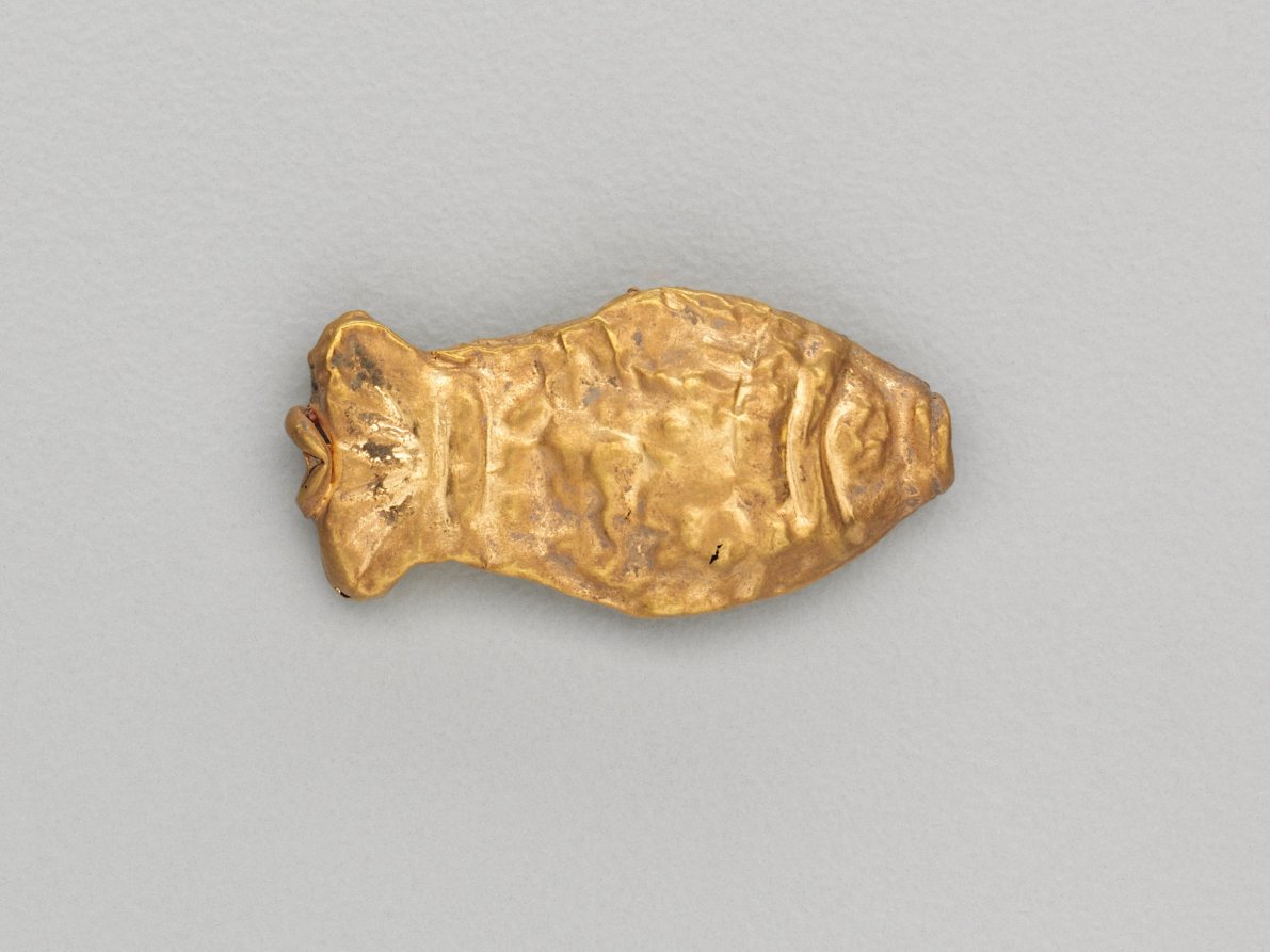 Necklace Bead in the Form of a Fish