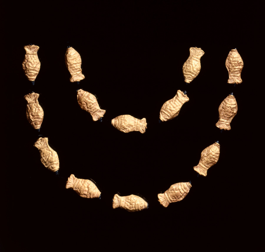 Necklace Beads in the Form of Fish