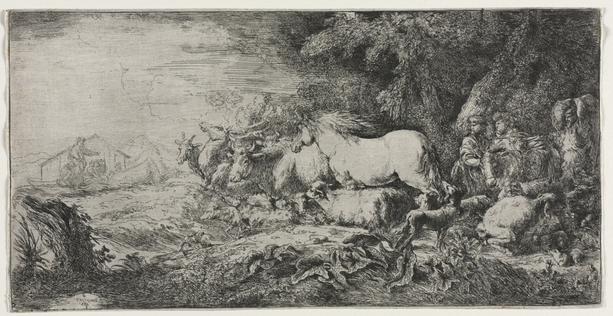 Noah and the Animals Entering the Ark