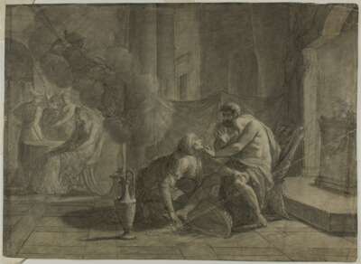 Odysseus and Eurycleia