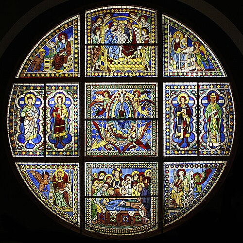 Original rose window