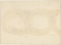 Ornamental Border Design with Winged Female Figures