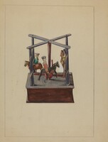 Pa. German Toy Merry-Go-Round