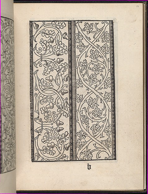 Page from Ein new kunstlich Modelbuch...(Page 13r)