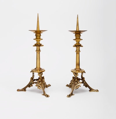 Pair of Altar Candlesticks