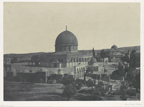 Palestine. Jérusalem. Mosquée d'Omar