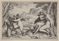 Pan Taming Eros