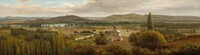 Panoramic Landscape near the River Moselle