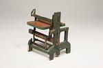 Patent model for paper-cutting machine
