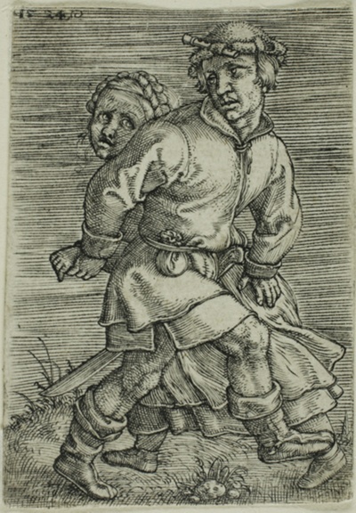 Peasant Couple Dancing