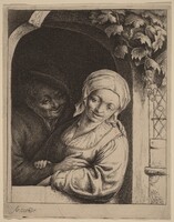 Peasant Couple in a Doorway