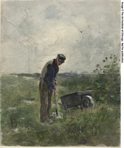 Peasant Plowing