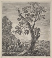 Peasant Woman on Horseback with a Child in Her Arms