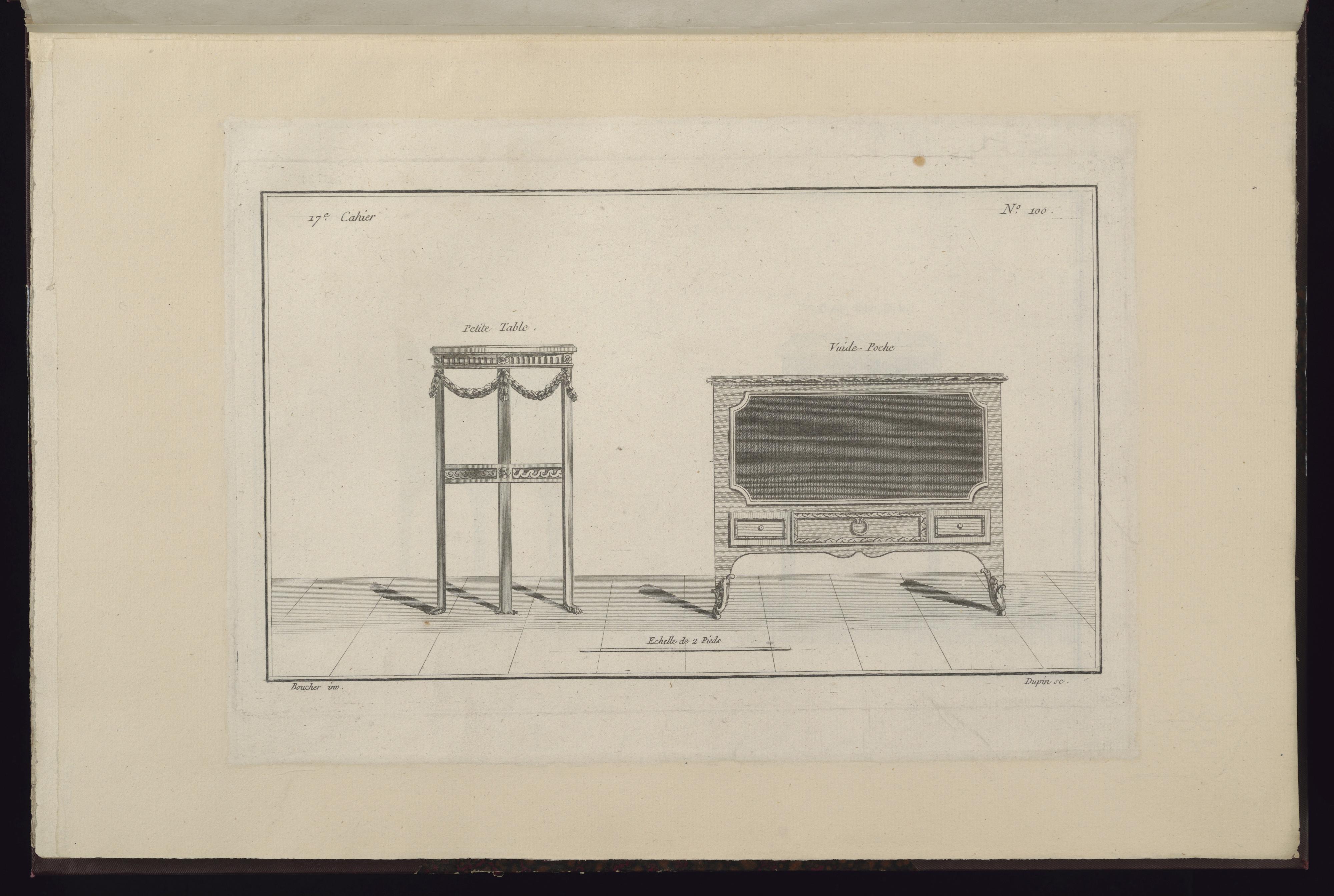 Petite Table [et] Vuide-Poche