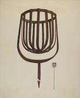 Pine Knot Flare Holder