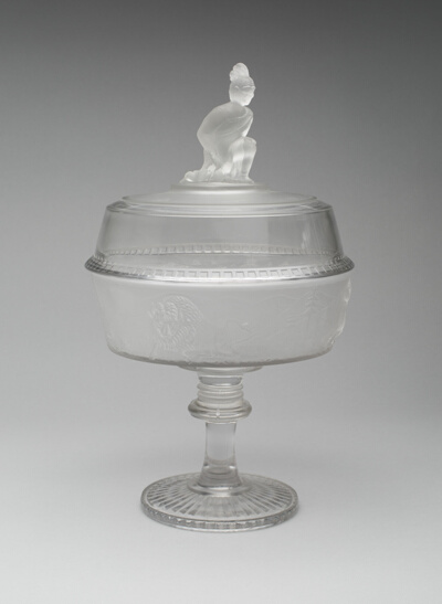 Pioneer Covered Compote