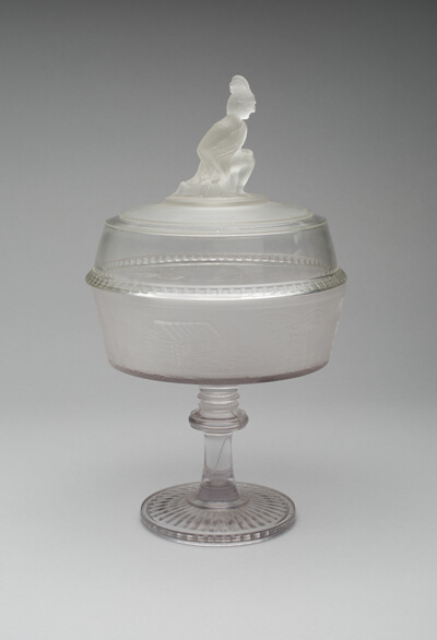 Pioneer Covered Compote