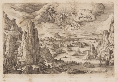 Plate 27, from Landscapes with Scenes from the Old and New Testament and Ovid’s Metamorphoses