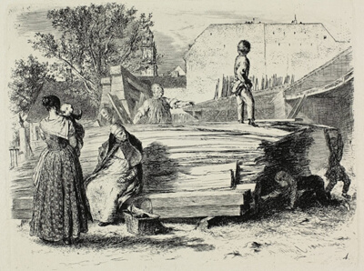Plate four, from Radierversuche