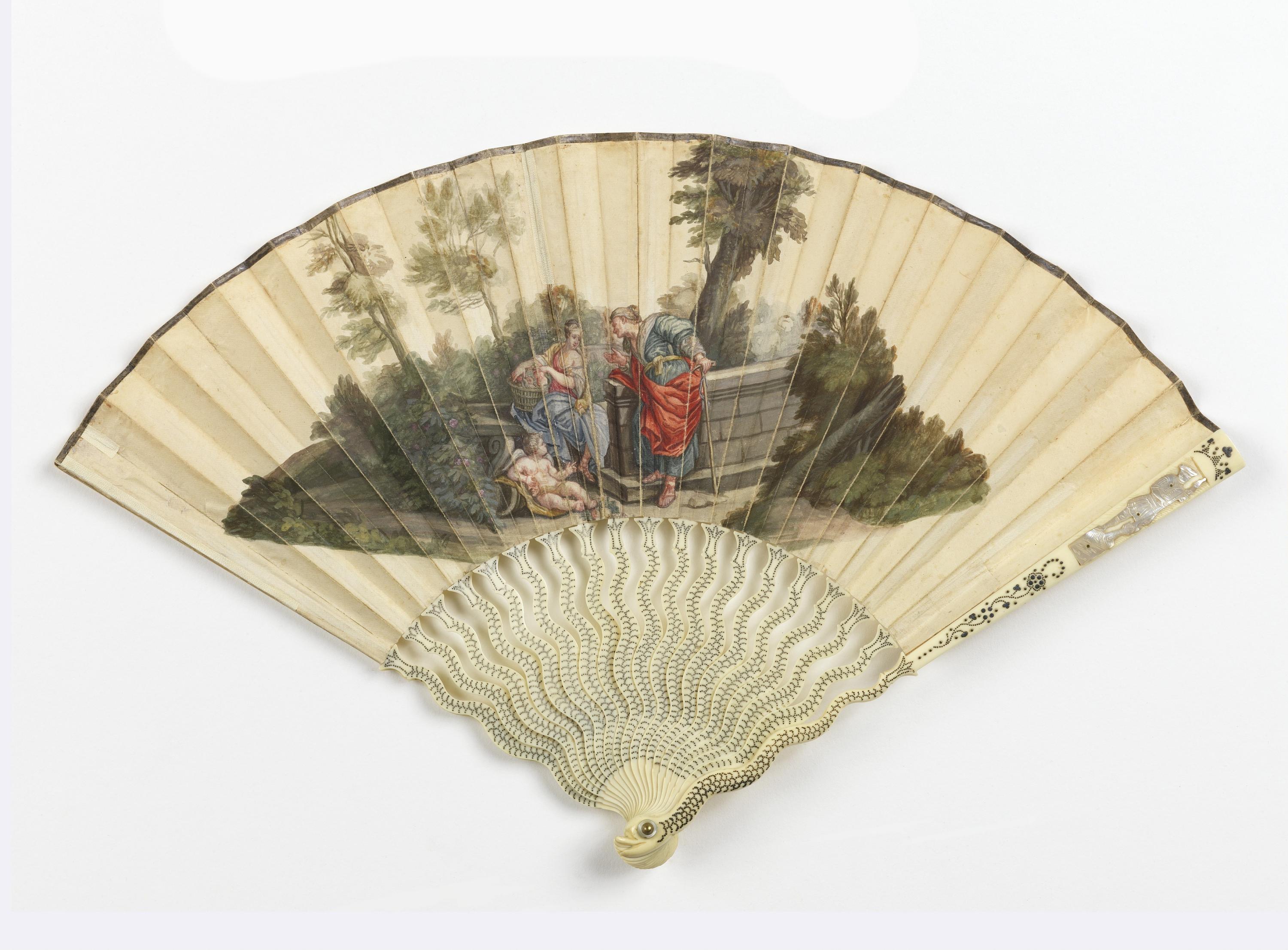 Pleated fan
