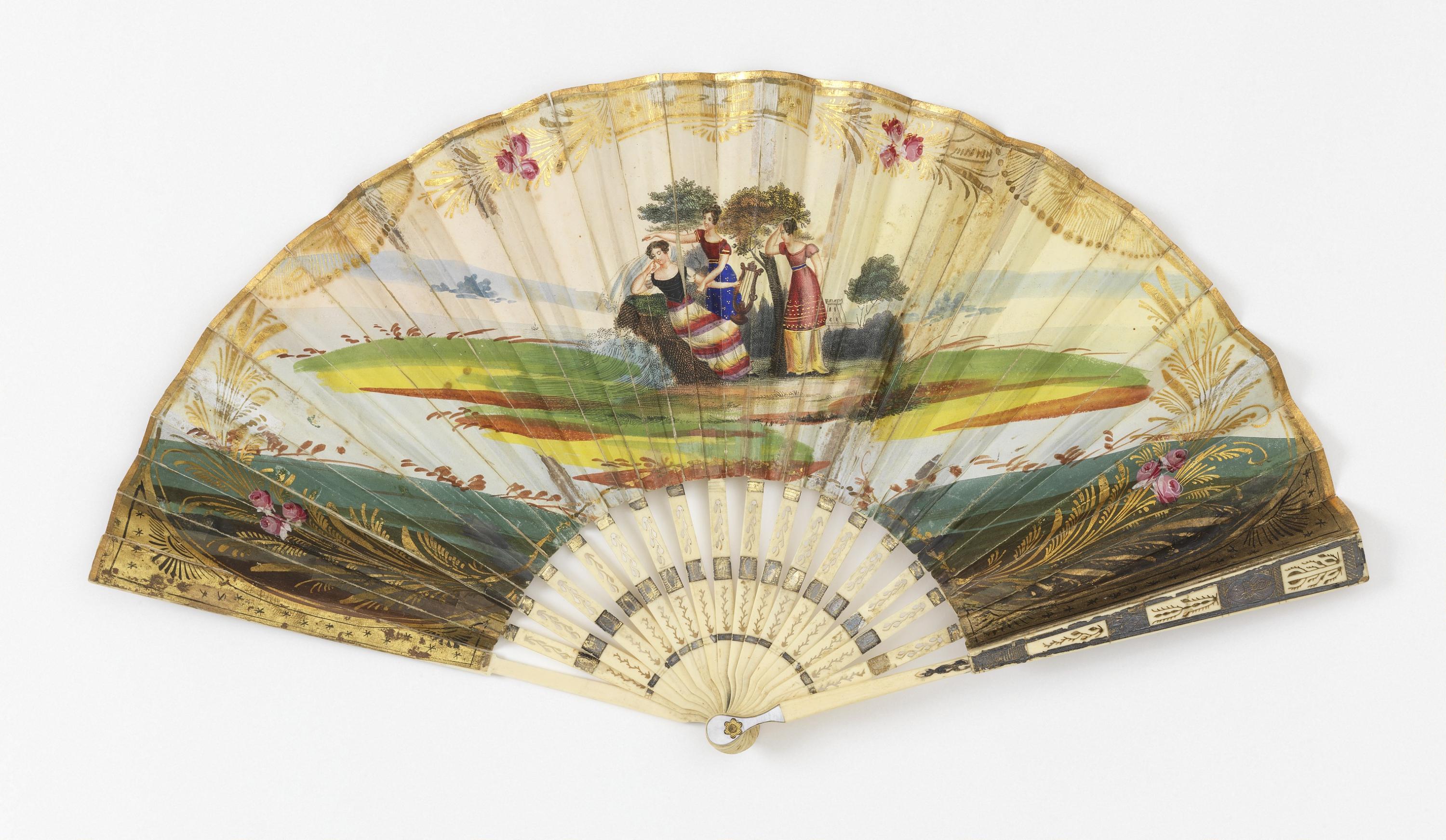 Pleated fan