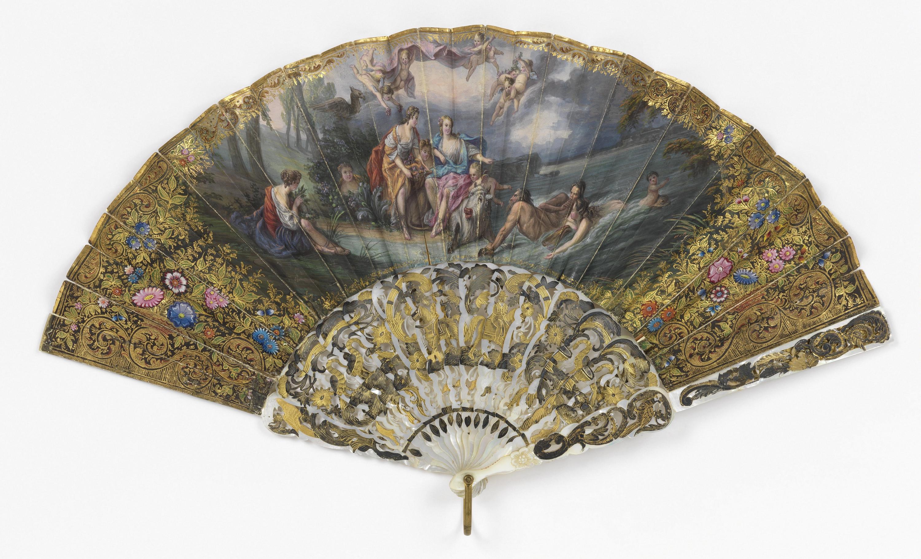Pleated fan