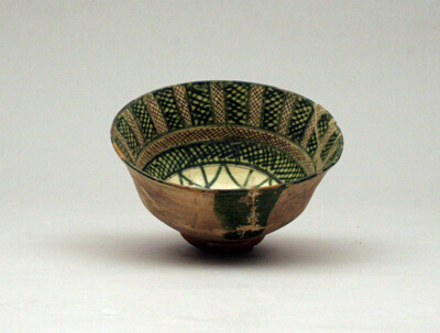Polychrome Painted Incised Bowl