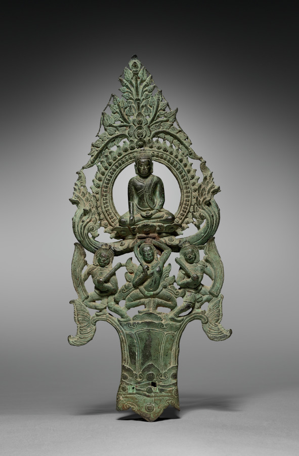 Portable icon of Shakyamuni Buddha in the Earth-touching gesture