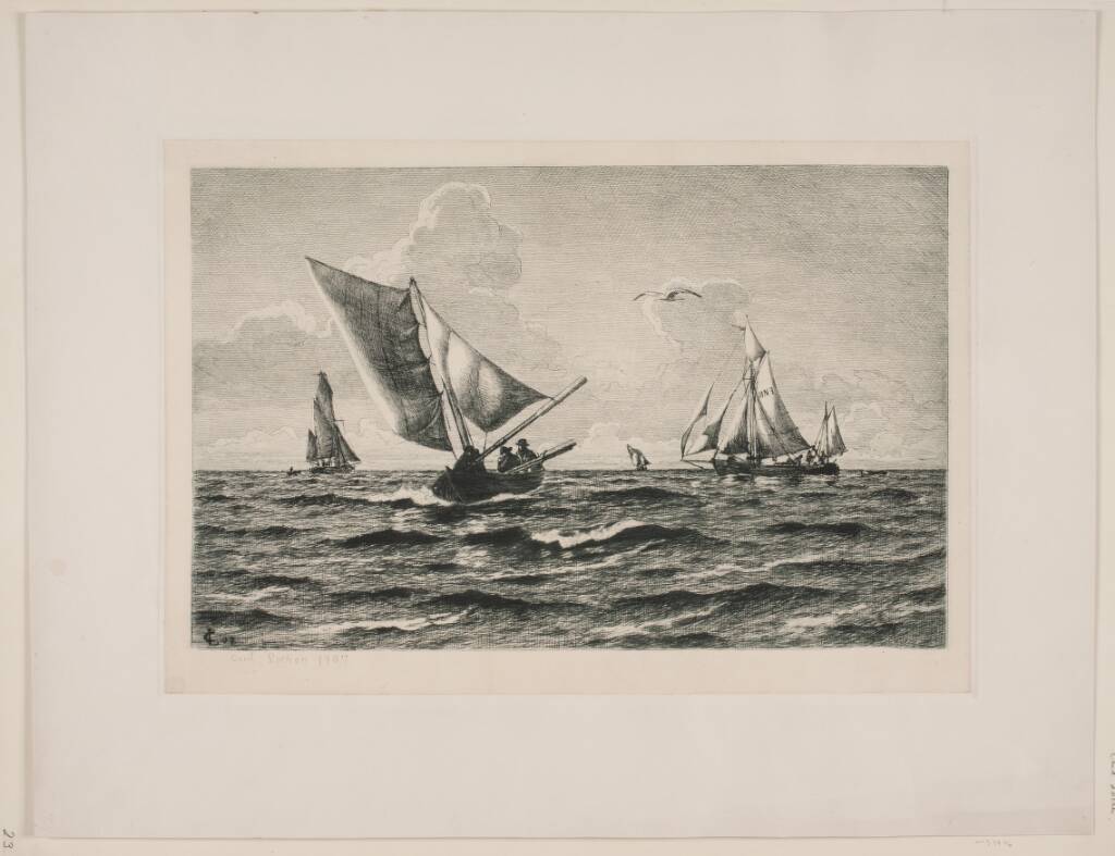 Portræt af J.J. Georg Haas som 11-årig