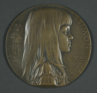 Portrait Bust of a Young Girl