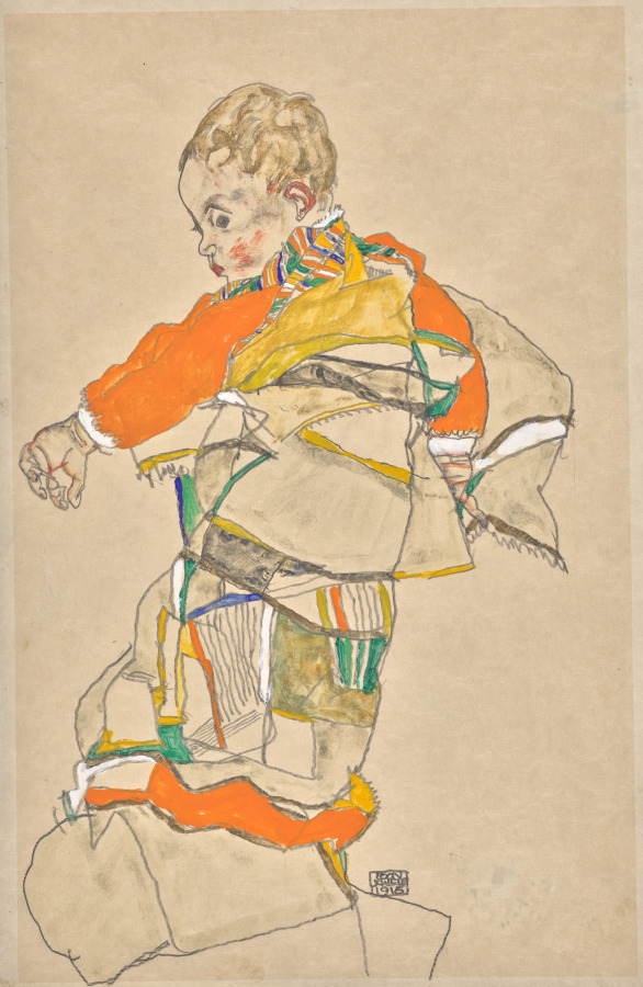 Portrait of a Child (Anton Peschka Jr.)