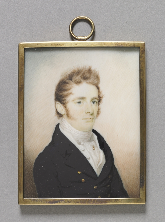 Portrait of a Man with a Cleft Lip