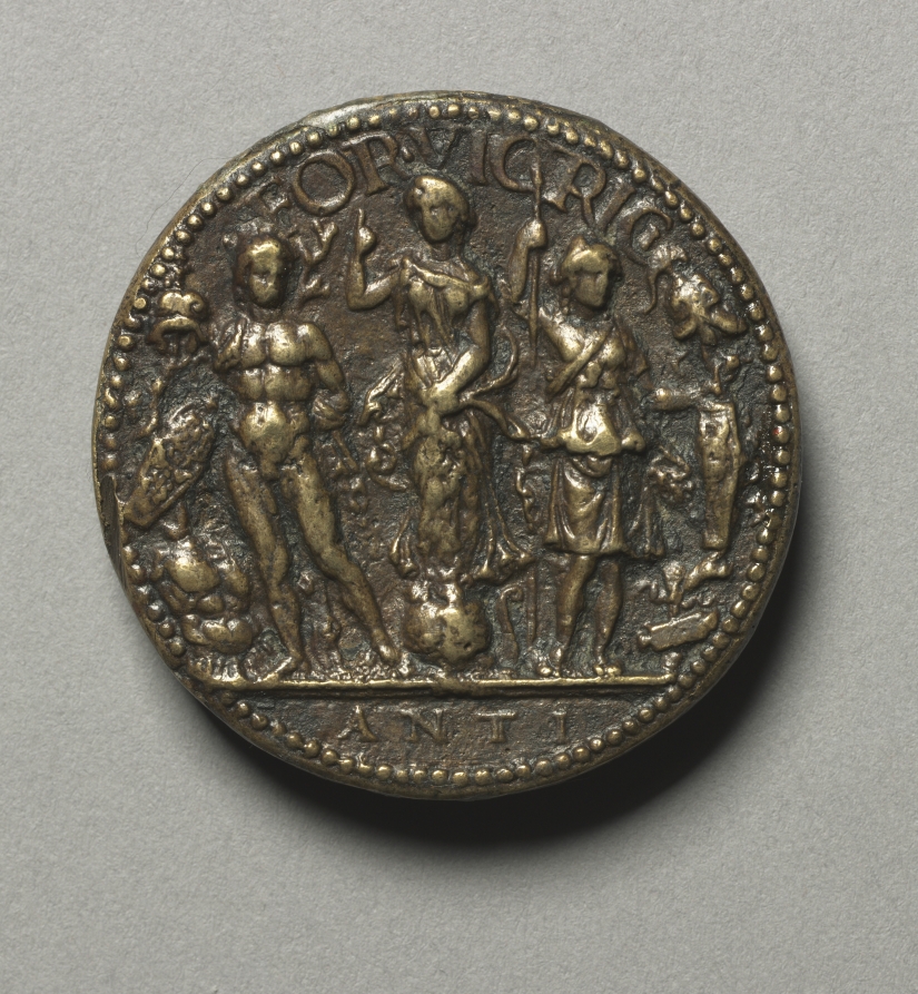 Portrait of Gianfrancesco Gonzaga di Ròdigo, 1443-1496, Lord of Sabbionetta (reverse)