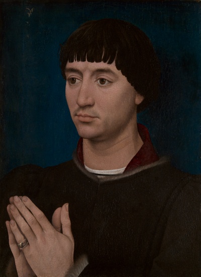 Portrait of Jean Gros (recto); Coat of Arms of Jean Gros (verso)